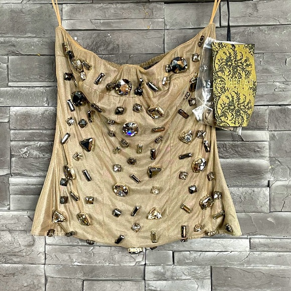 La Perla vintage bustier with rhinestones - Picture 1 of 11
